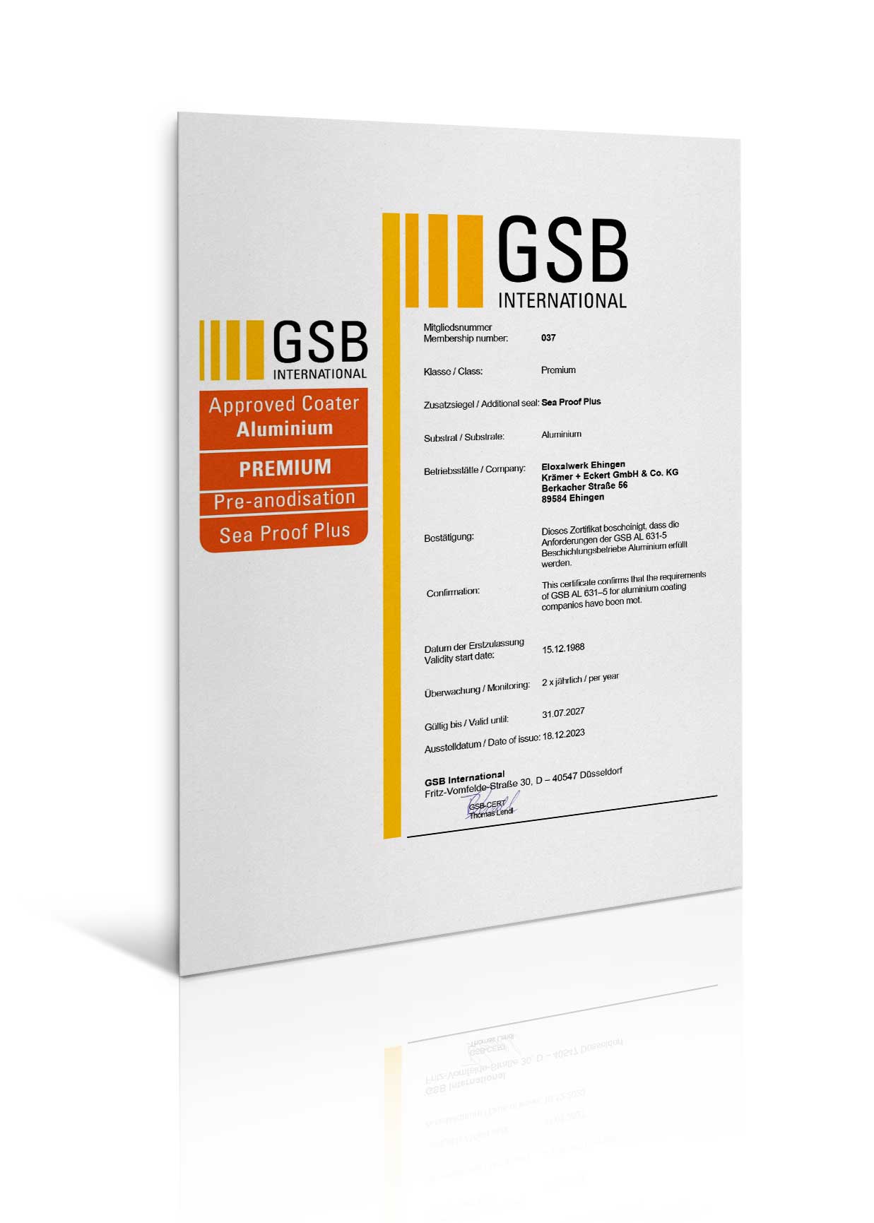 GSB AL Coater Premium — Sea Proof Plus